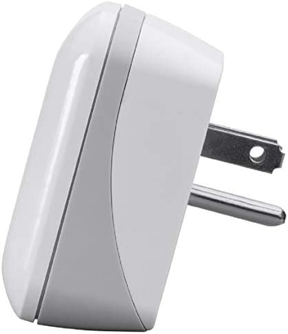 Monoprice Power & Surge - White | 1 Outlet Surge Protector with End of Service Alarm, 900 Joules 15A / 125V / 1875W, 10dB to 60dB