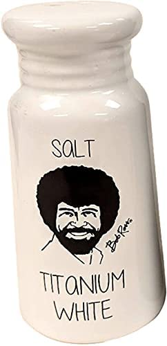 Bob Ross Salt and Pepper Shakers