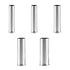Baomain AWG 22/20 / 18/16 / 14 Long: 8mm Wire Copper Crimp Connector Non Insulated Ferrule Pin Cord End Terminal 500pcs