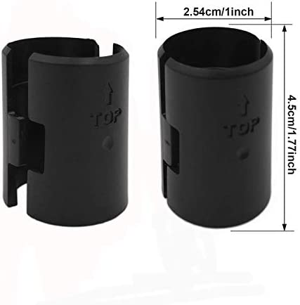 74-Packs Wire Shelf Clips ,Wire Shelving Shelf Lock Clips for 1" Post- Shelving Sleeves Replacements for Wire Shelving System,Fits with Thunder Group, Alera, Honey Can Do, Eagle, Regency, Metro & More