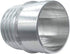 ICT Billet 2" to 2" Inch Hose Barb Splice Coupler Repair Mend Fitting Adapter Connector Radiator Coolant Intercooler Heat Exchanger Fluid Designed & Manufactured in USA Bare Aluminum AN627-32A