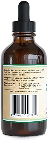 Colloidal Silver Liquid 20 PPM - 4 Fl OZ (Plata Coloidal with Dropper) 99.9% Pure, Manufactured in The USA, Gluten Free, Non-GMO by Double Wood Supplements
