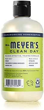 Mrs. Meyer's Gel Vinegar Cleaner, Hard Water Stain Remover and Tough on Other Household Cleaning Needs, No Rinse Necessary, Lemon Verbena, 12 Fl Oz Bottle