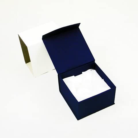 Amlong Crystal Hue Reflection Crystal Lotus Flower with Gift Box, Red (5 Inch)