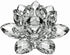 Amlong Crystal Crystal Lotus Flower with Gift Box, 5 Inch, Clear