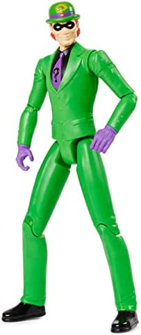 DC Comics Batman 12-inch The Riddler Action Figure, Kids Toys for Boys Aged 3 and up