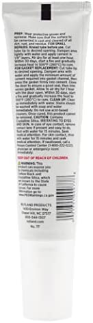 Rutland Products Rutland Stove Gasket Cement, 2.3-Ounce Tube, Black, 2 Fl Oz