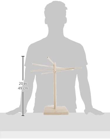 Norpro Pasta Drying Rack Wood, 2.6