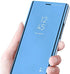 LEMAXELERS Samsung Galaxy S21 Ultra Case Slim Mirror Design Clear View Flip Bookstyle Ultra Slim Protecter Shell with Kickstand Protective Cover for Samsung Galaxy S21 Ultra Mirror PU PU Blue