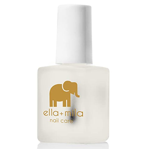 ella+mila "No More Biting" Nail Polish - Bitter Taste Nail Biting Treatment for Kids & Adults - Effective Thumb Sucking Stop for Kids (0.45 fl oz)