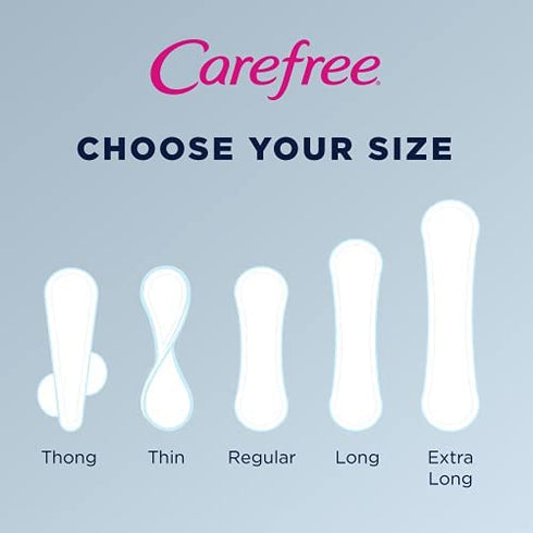 Carefree Thong Regular Liner (Pack of 1) Unscented 49 Count