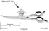 HASHIMOTO Curved Scissors For Dog Grooming,6.5 inches,Design For Professional Groomer.
