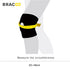 Bracoo Adjustable Compression Knee Patellar Tendon Support Brace for Men Women - Arthritis Pain, Injury Recovery, Running, Workout, KS10 (Black)