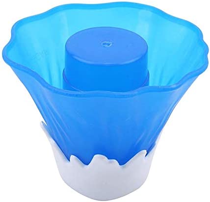 ZOSTLAND Volcano Microwave Cleaner- Microwave Oven Steam Cleaner,High Temperature Steamer Easily Crud in Minutes Steam Cleans and Disinfects with Vinegar and Water for Kitchen (Blue)