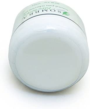 Sombra Warm Therapy Natural Pain Relieving Gel- Great Smelling Quick Absorption Formula for Pain Relief (4oz Jar), White