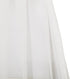 Aquazolax Transparent Sheer French Door Curtain Panel for Window Elegant Solid Voile Rod Pocket Curtain Panel for Glass Door - Set of 2, 54W x 40L, White