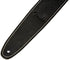 Fender Ball Glove Leather Guitar Strap, 2.5in, Black