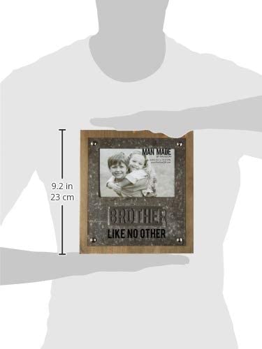 Pavilion - Brother Like No Other - Wood and Metal 4x6 Picture Frame
