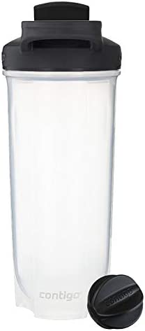 Contigo - 70290 Contigo Shake & Go Fit Snap Lid Shaker Bottle, 28 oz, Black