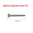 Heavy Duty Bolts, Concrete Anchors TV Wall Mount Screws Kit for Mounting A TV Into Wood Or Concrete