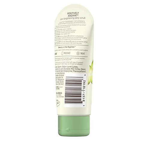 Aveeno Positively Radiant Skin Brightening Exfoliating Daily Facial Scrub ,2.0 oz