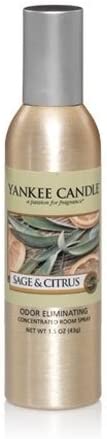 Yankee Candle Sage & Citrus Concentrated Room Spray, Fresh Scent