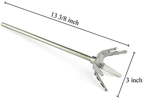 Onlyfire 3 Inch Stainless Steel Pork Puller Used with Standard Hand Drill