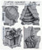 Stampers Anonymous Tim Holtz Cling Rubber Stamp Set, 7 by 8.5-Inch, Birthday Blueprint