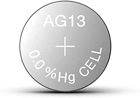 JNKXIXI 100 Pack LR44 AG13 357 Battery 1.5V SR44 A76 GP76 Lr 44b L1154c 303 Ornament Batteries Button Coin Cell Batteries