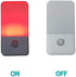 Sleep-Aid Red Night Light, Motion Detector LED Night Light with Light Sensor (3 Pack)