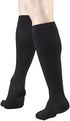 Truform 30-40 mmHg Compression Stockings for Men and Women, Knee High Length, Closed Toe, Black, X-Large