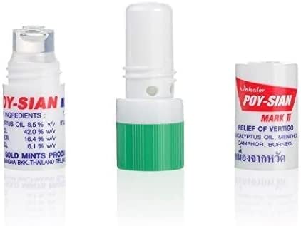 POY-SIAN Mark II Menthol Nasal Inhaler Poysian (Pack of 6)