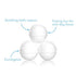 Frida Baby Natural Vapor Bath Bombs, 3 Count