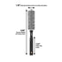 Conair Style & Volumize Metal Round Brush for Blow-Drying, Hairbrush for Short Hair Length, Color May Vary, 1 Count