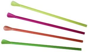 200 Snow Cone Cups 6 Oz and 200 Spoon Straws