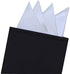 PreFolded Pocket Squares On Card For Men Polyester Suit Handkerchief 8 pieces