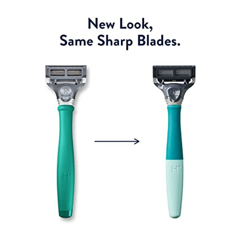 Harry's Razors for Men - Men's Razor Set with 5 Razor Blade Refills, Travel Blade Cover, 2 oz Shave Gel (Sage)