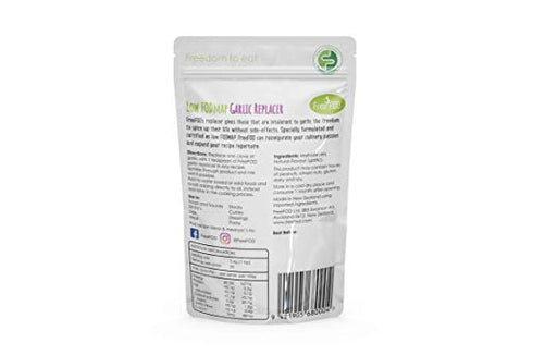 FreeFOD Garlic Replacer | Low FODMAP Garlic Seasoning | Made with Real Garlic Oil | 72g | GMO-FREE