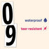40 Pieces, 6" - Vinyl Number Stickers, Waterproof Large Stick On Numbers - Black Numbers