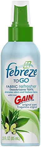 Febreze to Go Fabric Refresher with Gain Original Scent, 2.8-Ounce, (3)