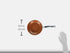Brentwood BFP-320C 8-inch Non-Stick Induction Copper Frying Pan