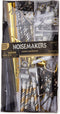 Amscan Black, Gold and Silver New Year's Eve Party Horns & Blowouts, NYE Party Supplies, 50 Pieces