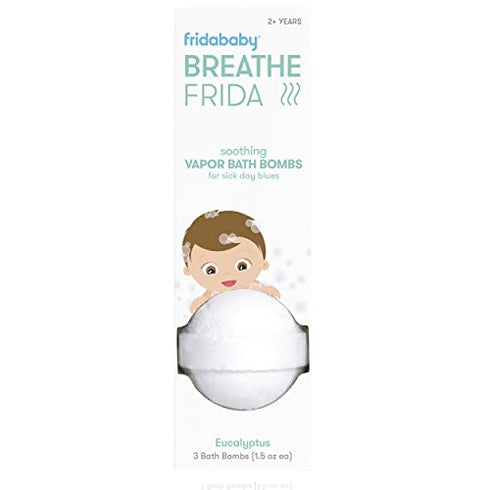 Frida Baby Natural Vapor Bath Bombs, 3 Count