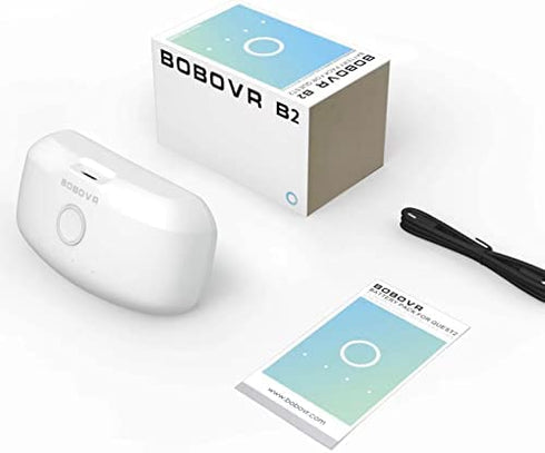 BOBOVR B2 Battery Pack - M2 Pro Replacement Spare Battery 5200mAh, Increase Quest2 About 3 hrs time, Magnetic Connections