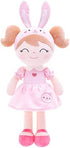 Gloveleya Baby Doll Girl Gifts Soft Plush Bunny Dolls 14" with Gift Box