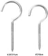 Gydandir Heavy Duty Large Screw Hooks Jumbo Ceiling Hooks Cup Hooks, Length 4 Inches, 12 Pack