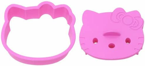 Hello Kitty Bread Cutter Pan, ?????(?) ??????:110X127X35mm ??????:95X113X35mm, mulch