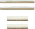 For a Left Handed Guitar - 2 Sets 4pcs 6 String Acoustic Guitar Bone Bridge Saddle and Nut Made of Real Bone by Blisstime