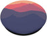 Peach, Pink, Purple, Blue Mountains PopSockets PopGrip: Swappable Grip for Phones & Tablets