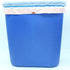 Garbage Trash Can Rubber Bands Blue Large Size 17" Inch Rubberbands Kitchen Compactor Tote Bin 55-65 Gallon 95 96-100 Gal Toter Oversize Big bag liner holder, 55 Drums Litter Pails Buckets (10-PACK)